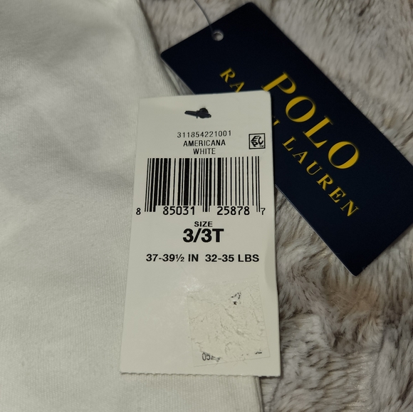 NWT Polo Ralph Lauren Bear T-shirt, Size 3T - Picture 4 of 7